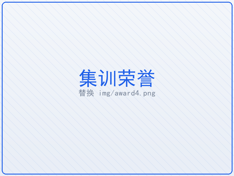 集训荣誉